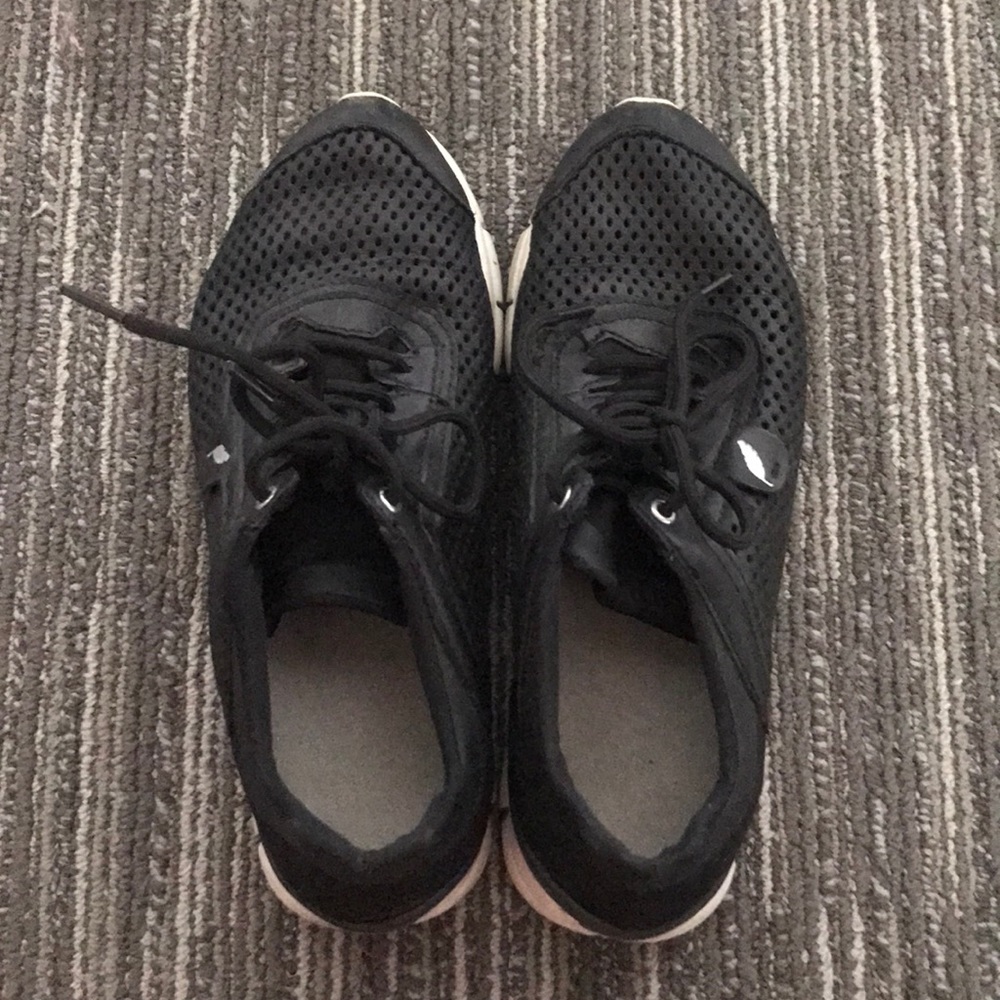 Black sneakers